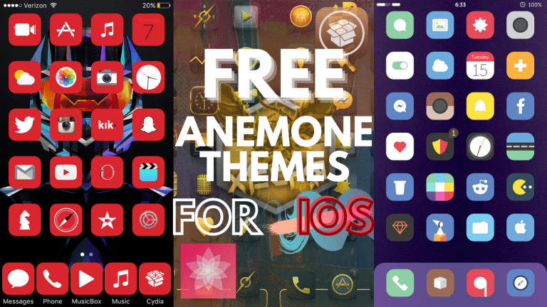 Free Anemone Themes