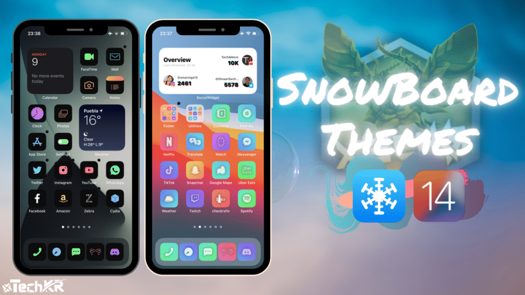 Best iOS 14 SnowBoard Themes