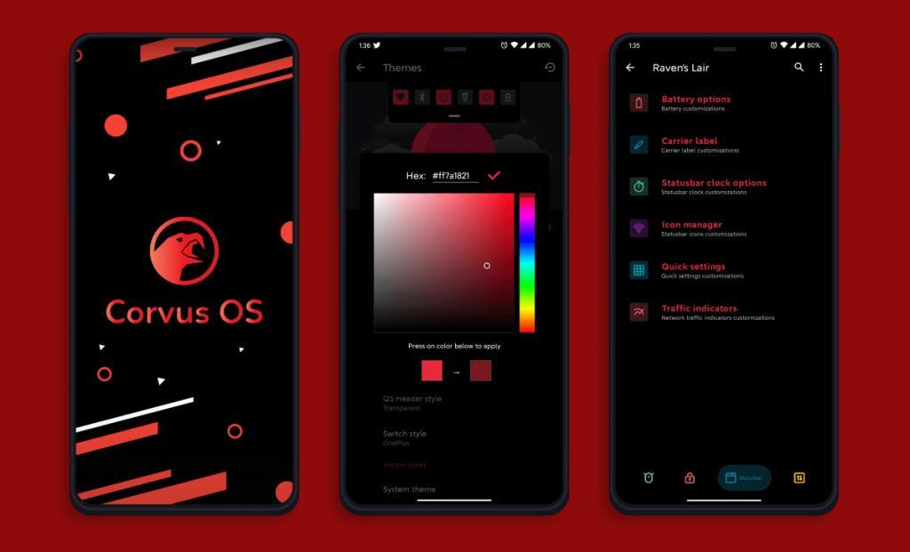 Corvus OS - Best Custom ROM for Android