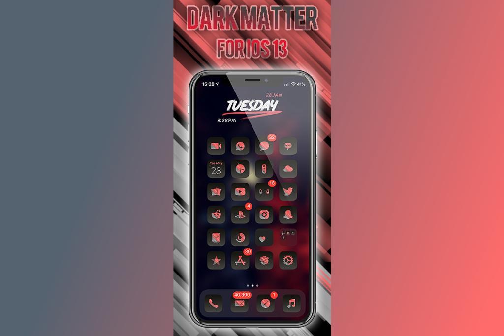 Free Anemone Theme - Dark Matter